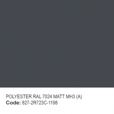 POLYESTER RAL 7024 MATT MH3 (A)